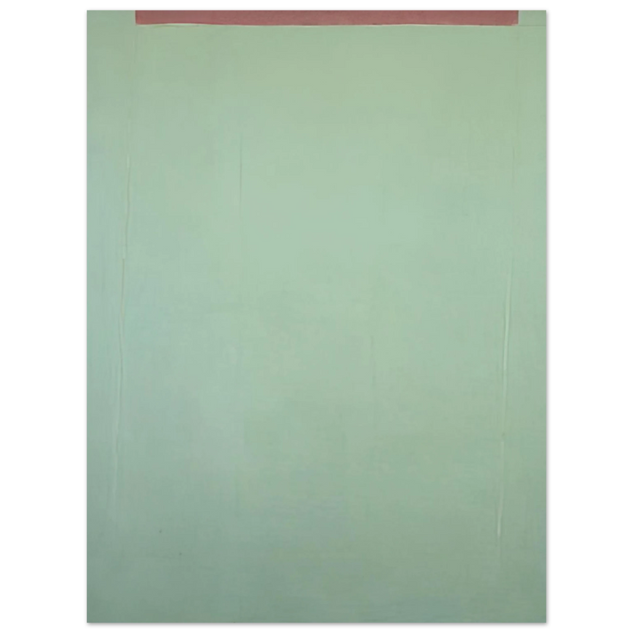 Theodoros Stamos - Transparent Green Sun-Box - 1970  75x100 cm / 30x40inches Fine Art Poster