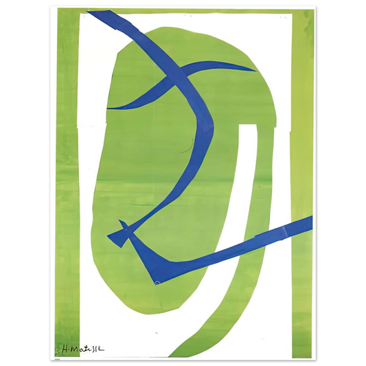Henri Matisse - JAPANESE MASK 1950  75x100 cm / 30x40inches Fine Art Poster