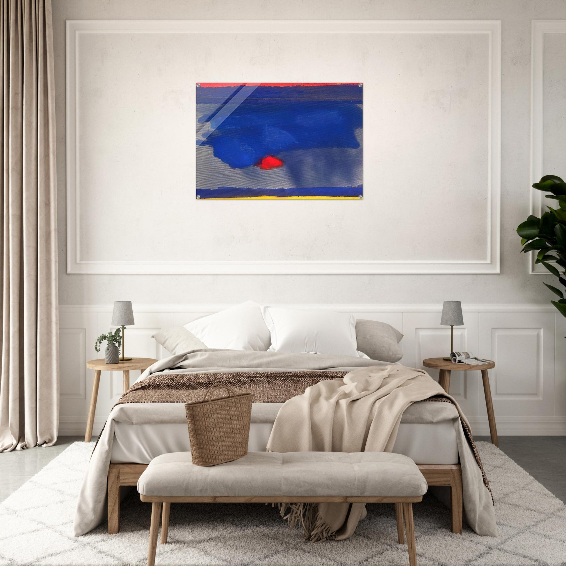 Provincetown - 1964 - Helen Frankenthaler Acrylic Print - 70x100 cm / 28x40″ inches