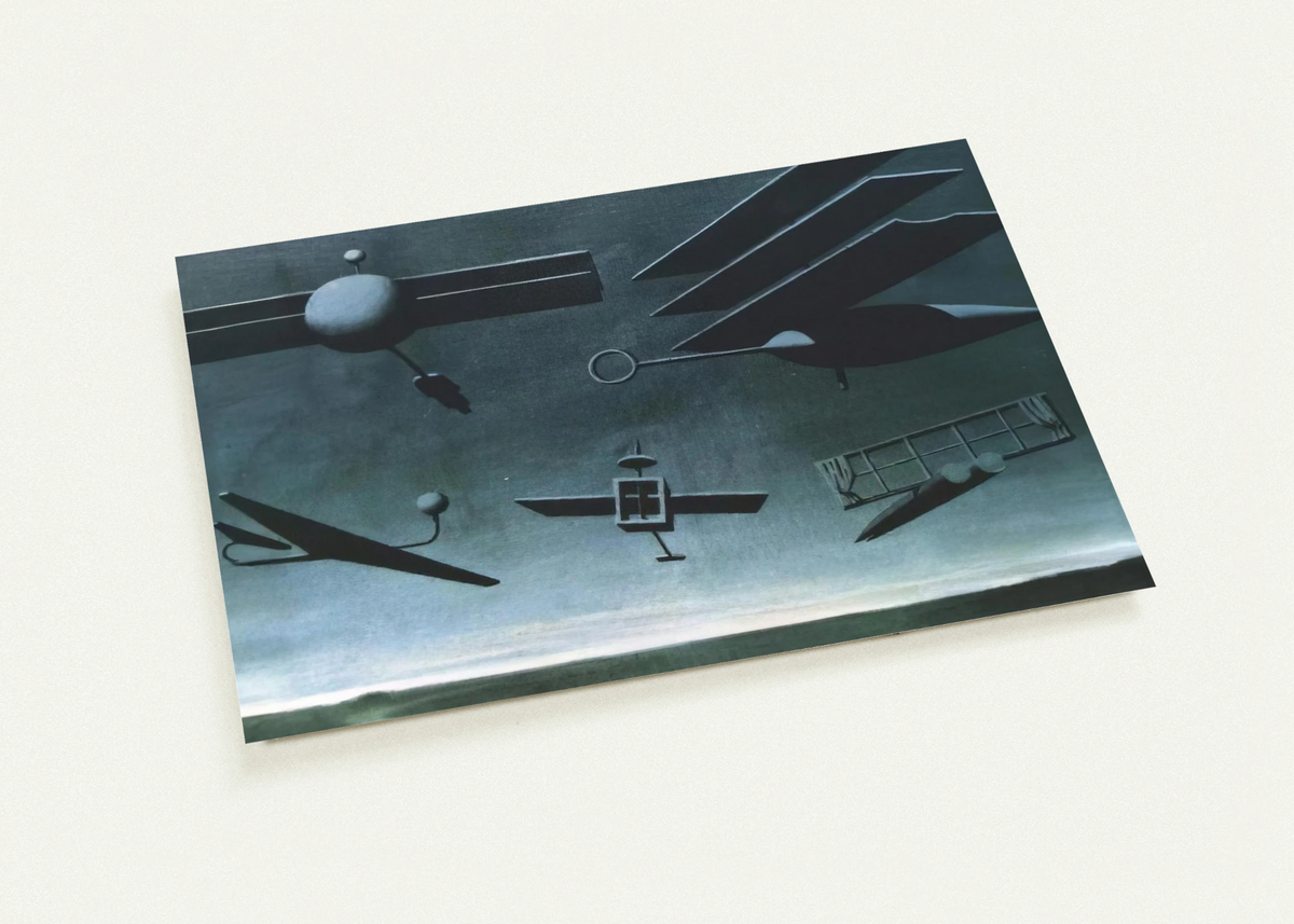 BLACK FLAG 1937 By Rene Magritte Pack of 10 Post Cards | Rene Magritte Post Cards | A6 (10.5 x 14.8 cm) - 4.1 x 5.8 inches