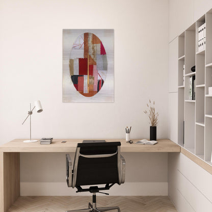 Number 57 - 1950 - Anne Ryan Brushed Aluminum Print - 70x100 cm / 28x40 inches | Anne Ryan Aluminum Print | Anne Ryan Prints