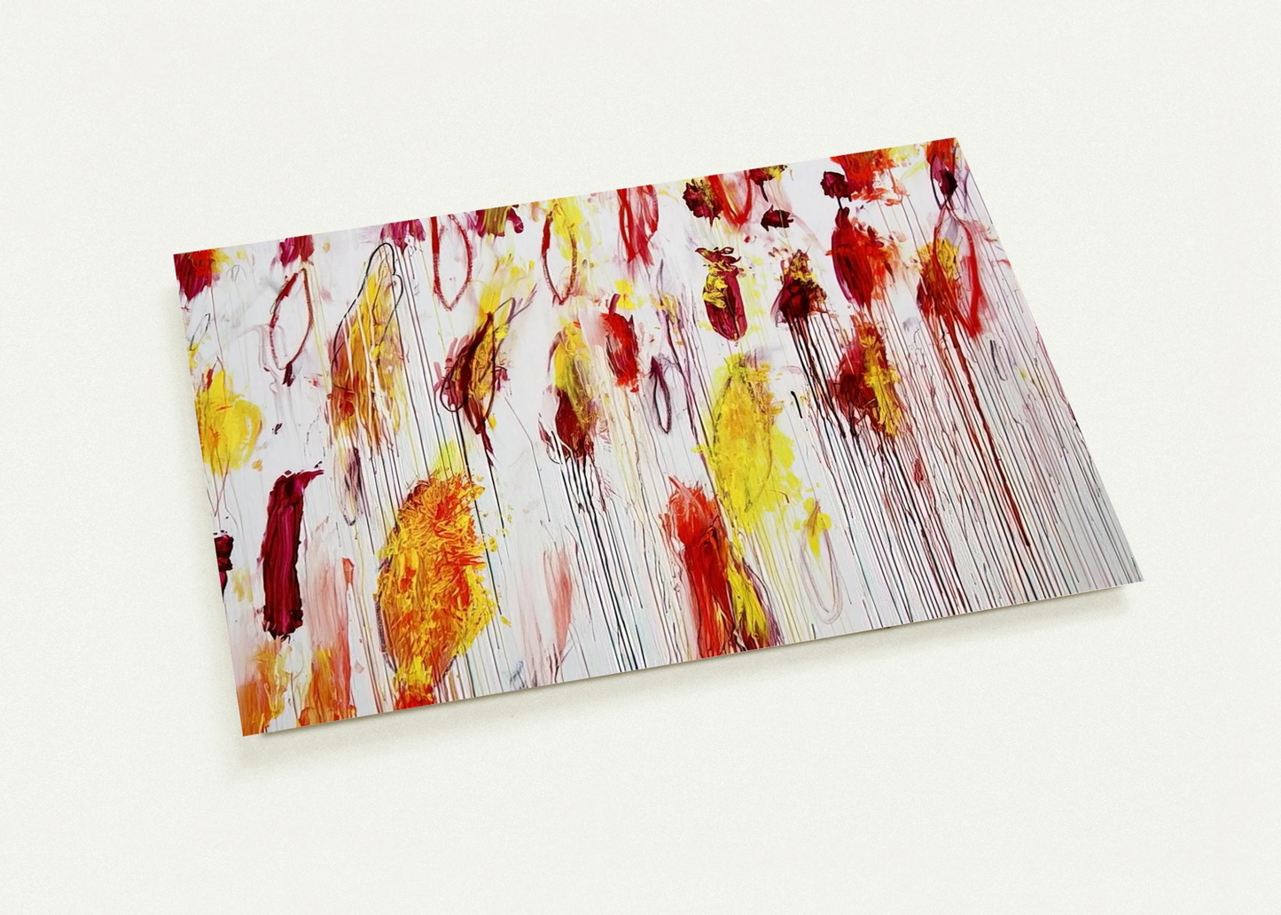 Lepanto, Part IV By Cy Twombly Pack of 10 Post Cards | Cy Twombly Post Cards | A6 (10.5 x 14.8 cm) - 4.1 x 5.8 inches
