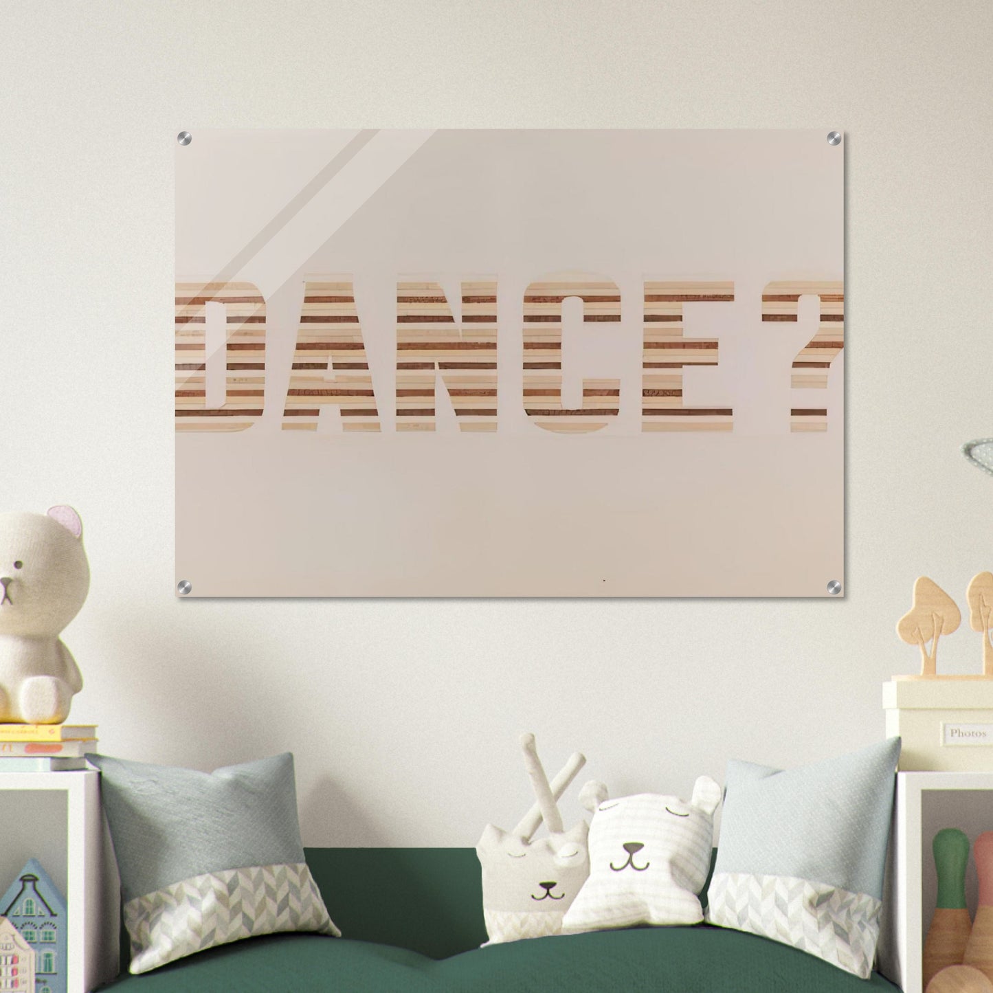 DANCE 1973 0 - Edward Ruscha Acrylic Print - 70x100 cm / 28x40″ inches