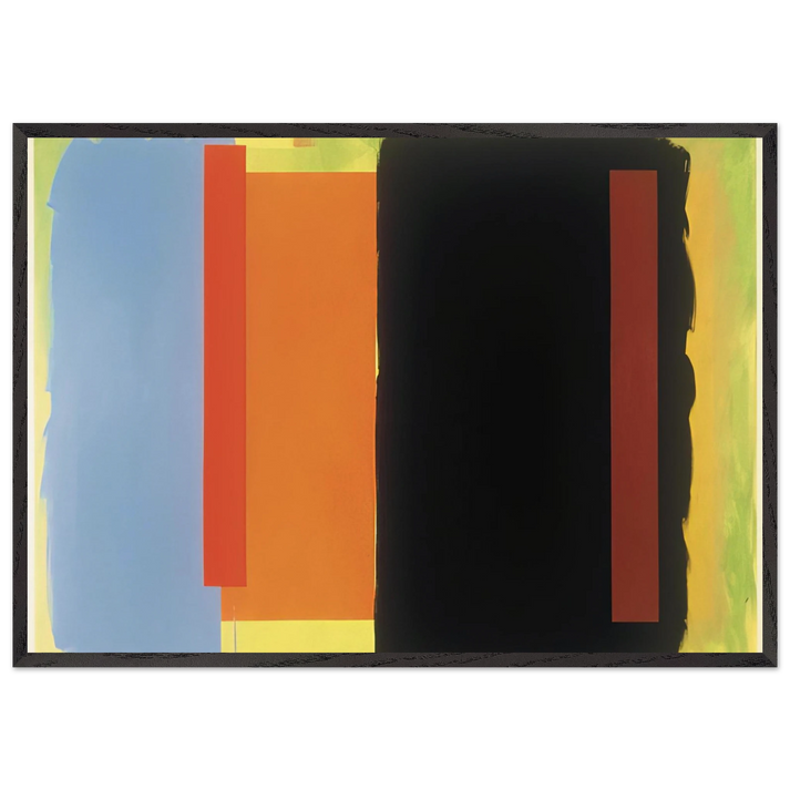 Peep Show - 1993 - Doug Ohlson 70x100 cm / 28x40 inches Framed Art Print – Black Wooden Frame