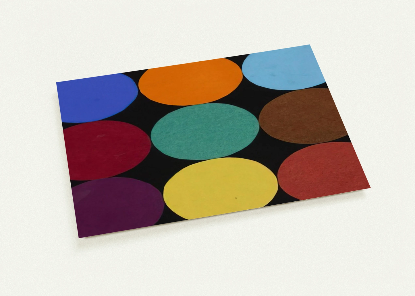 Nine Colors By Ellsworth Kelly Pack of 10 Post Cards | Ellsworth Kelly Post Cards | A6 (10.5 x 14.8 cm) - 4.1 x 5.8 inches