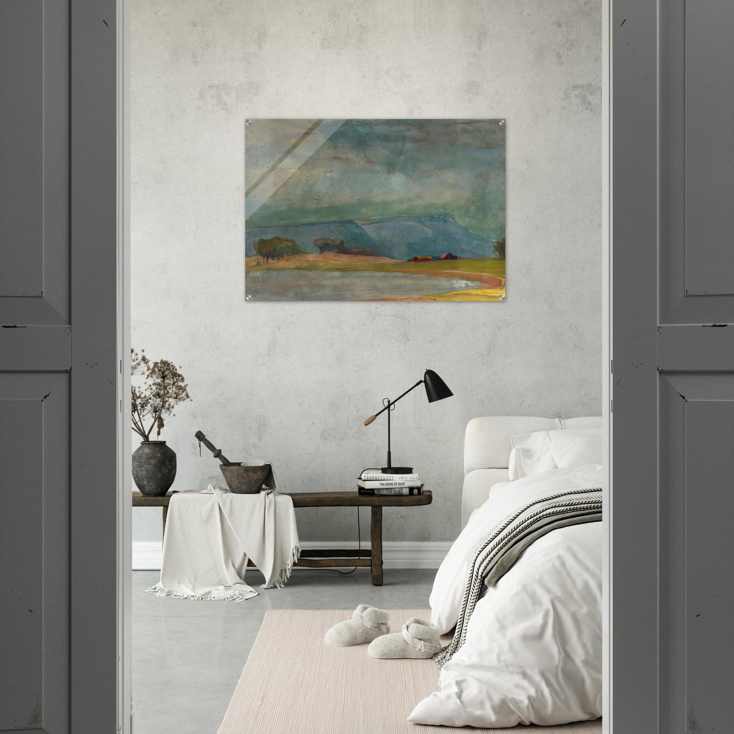 Dodge Ranch - Tonalism - Xavier Martinez Acrylic Print - 70x100 cm / 28x40″ inches