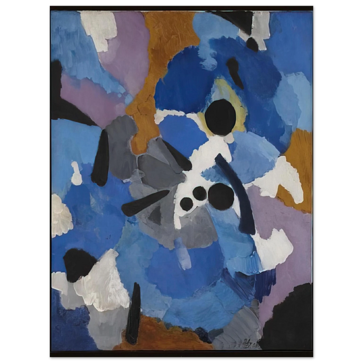 Ernst Wilhelm Nay - The Dancers - 1958  75x100 cm / 30x40inches Fine Art Poster