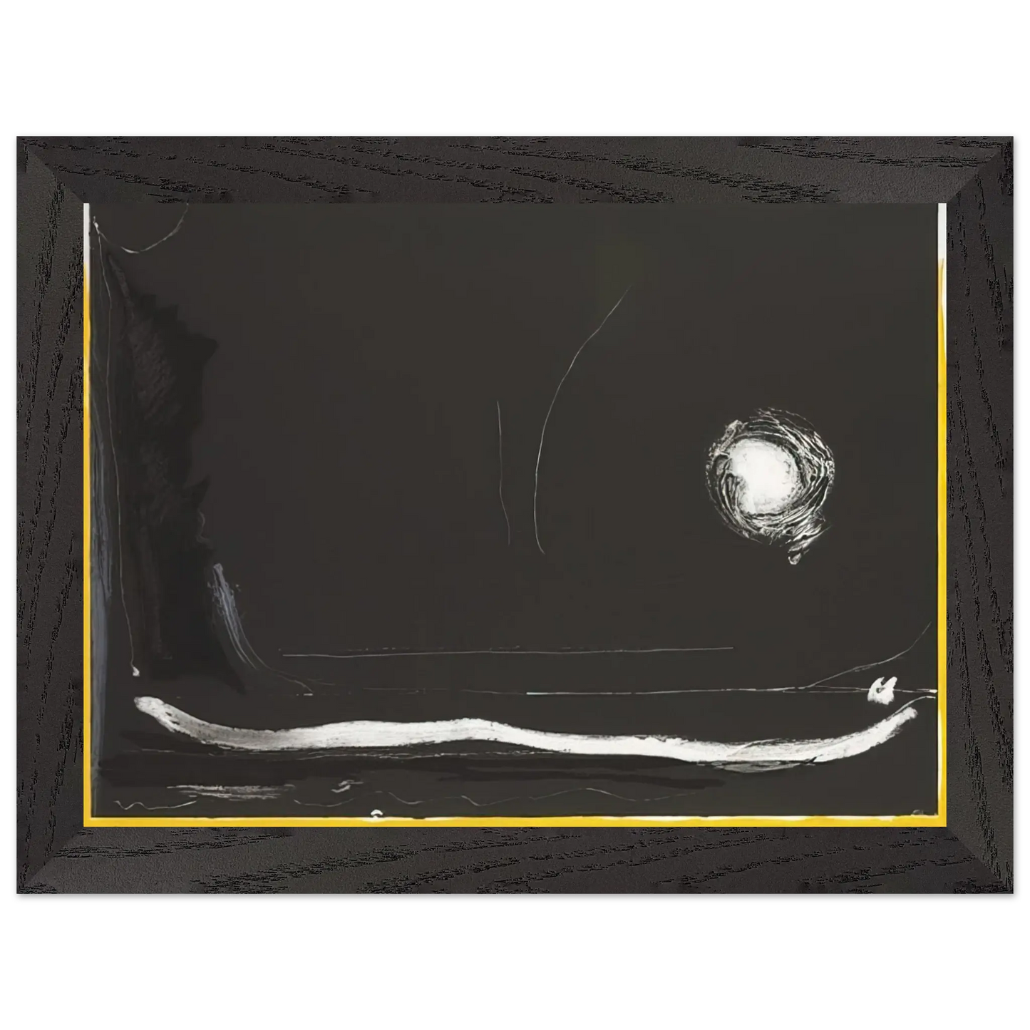 Helen Frankenthaler - Yellow Jack - 1985 Wall art - 60x80 cm / 24x32 Inches - Fine Art Poster - -
