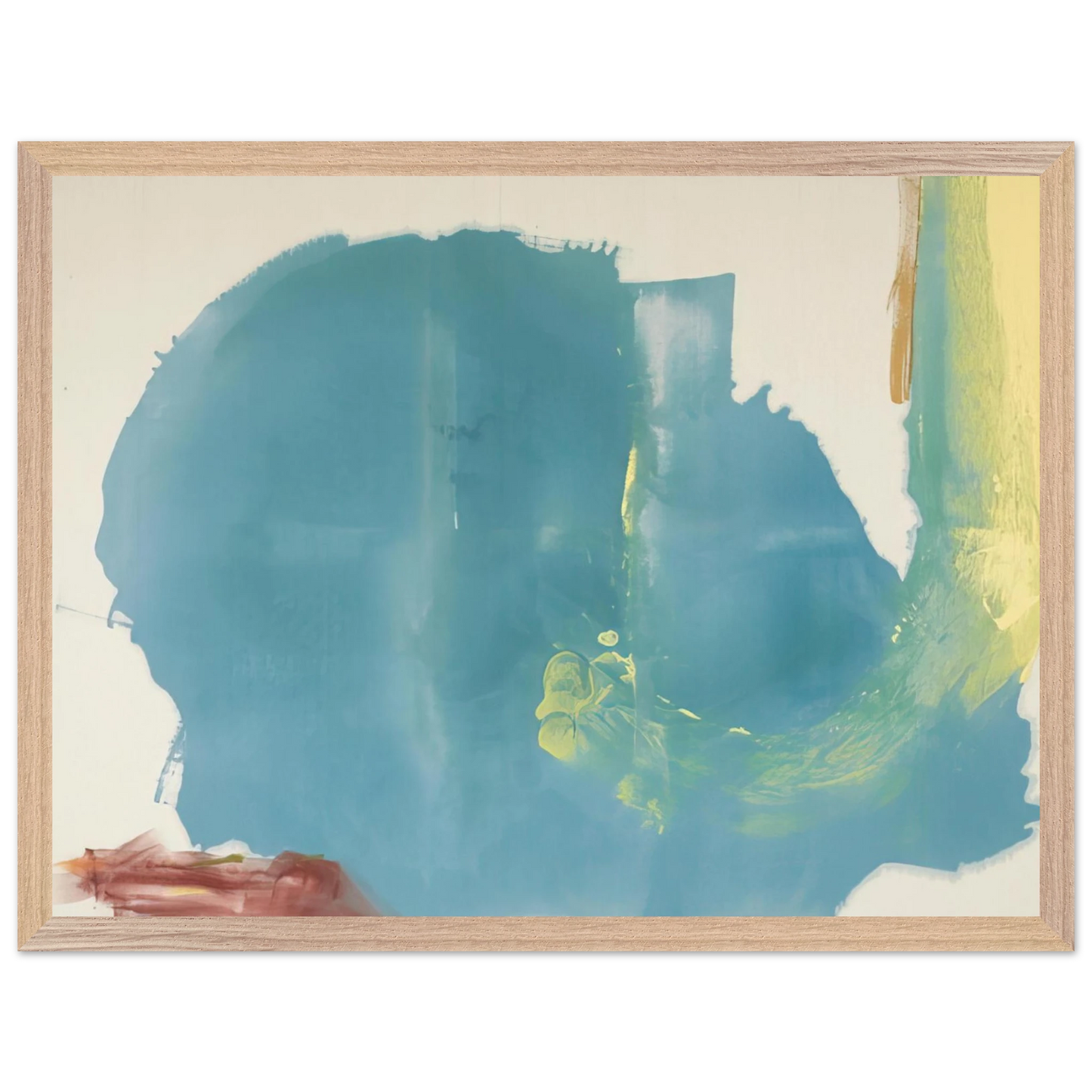 Helen Frankenthaler - Where Necessary - 1977 Wall art - A2 (42 x 59.4  cm) - Fine Art Poster-canvas - -