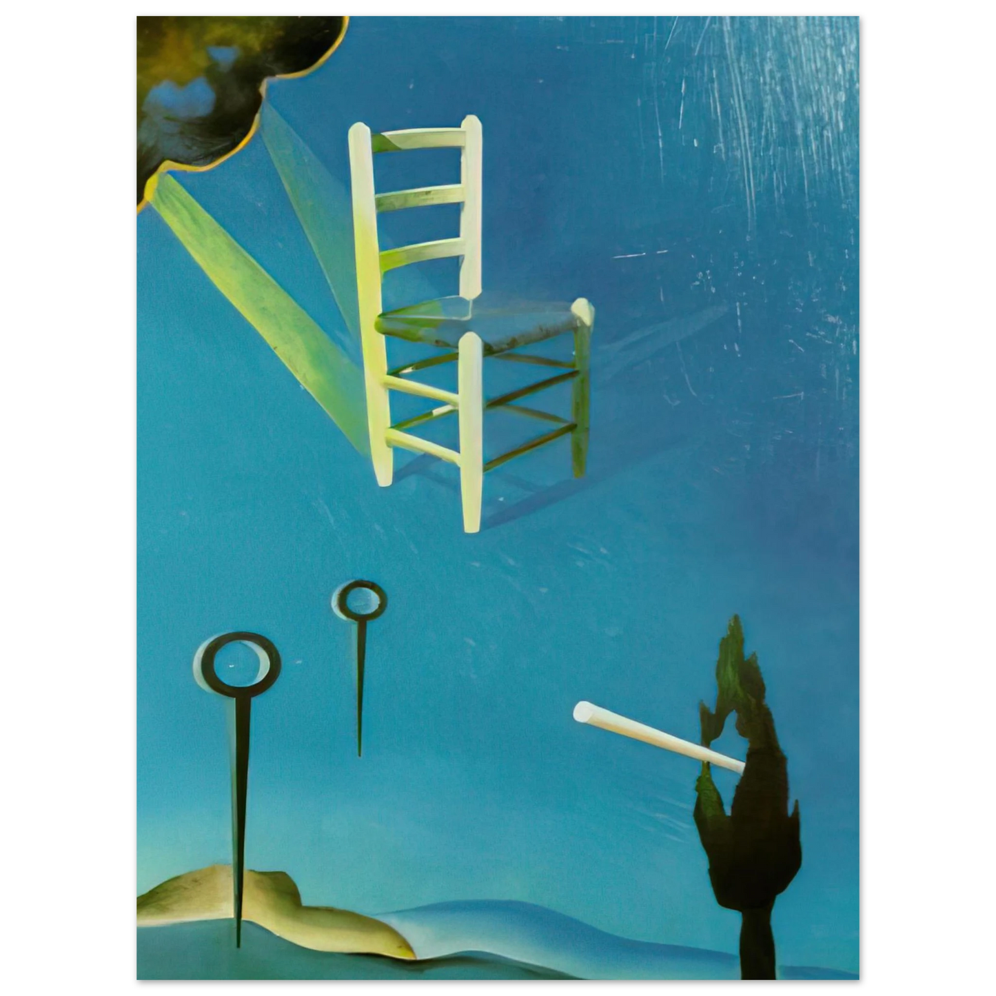 Salvador Dali - THE CHAIR 1  75x100 cm / 30x40inches Fine Art Poster