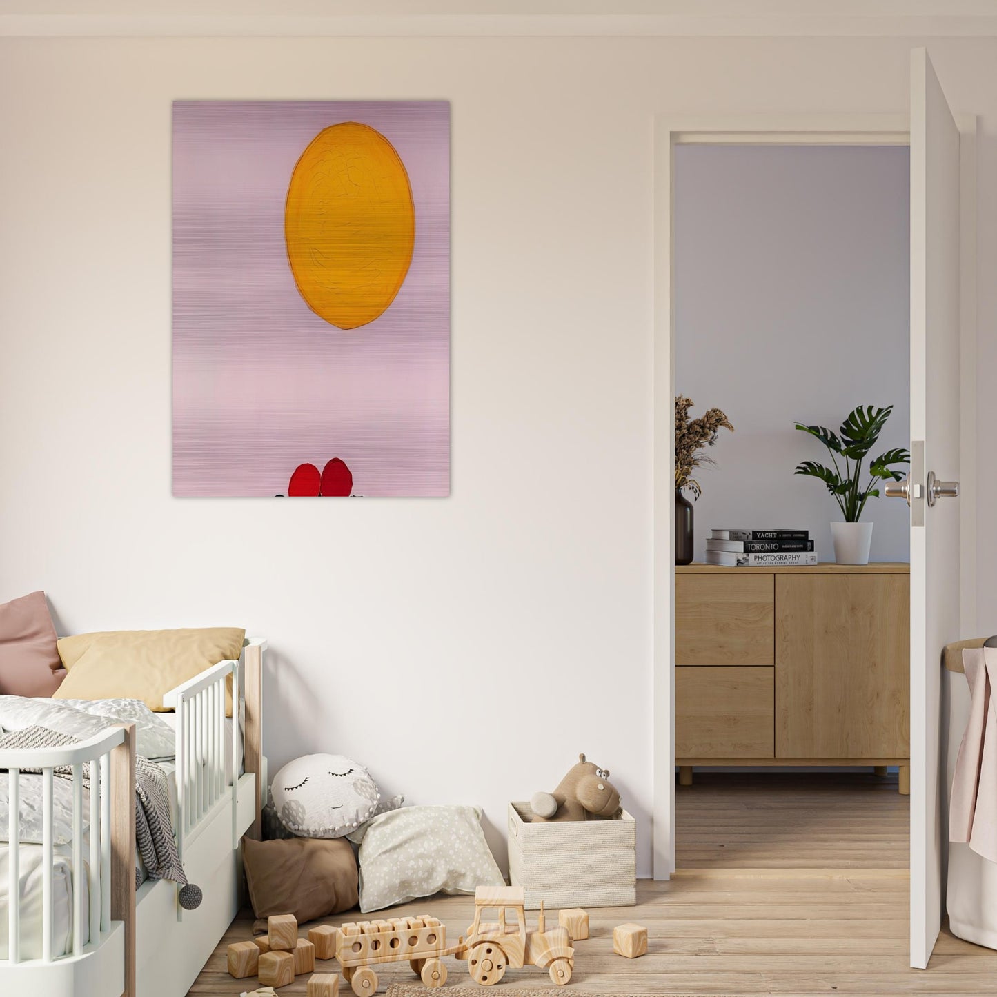 PAINTING 918 1972 - Luis Feito Brushed Aluminum Print - 70x100 cm / 28x40 inches | Luis Feito Aluminum Print | Luis Feito Prints