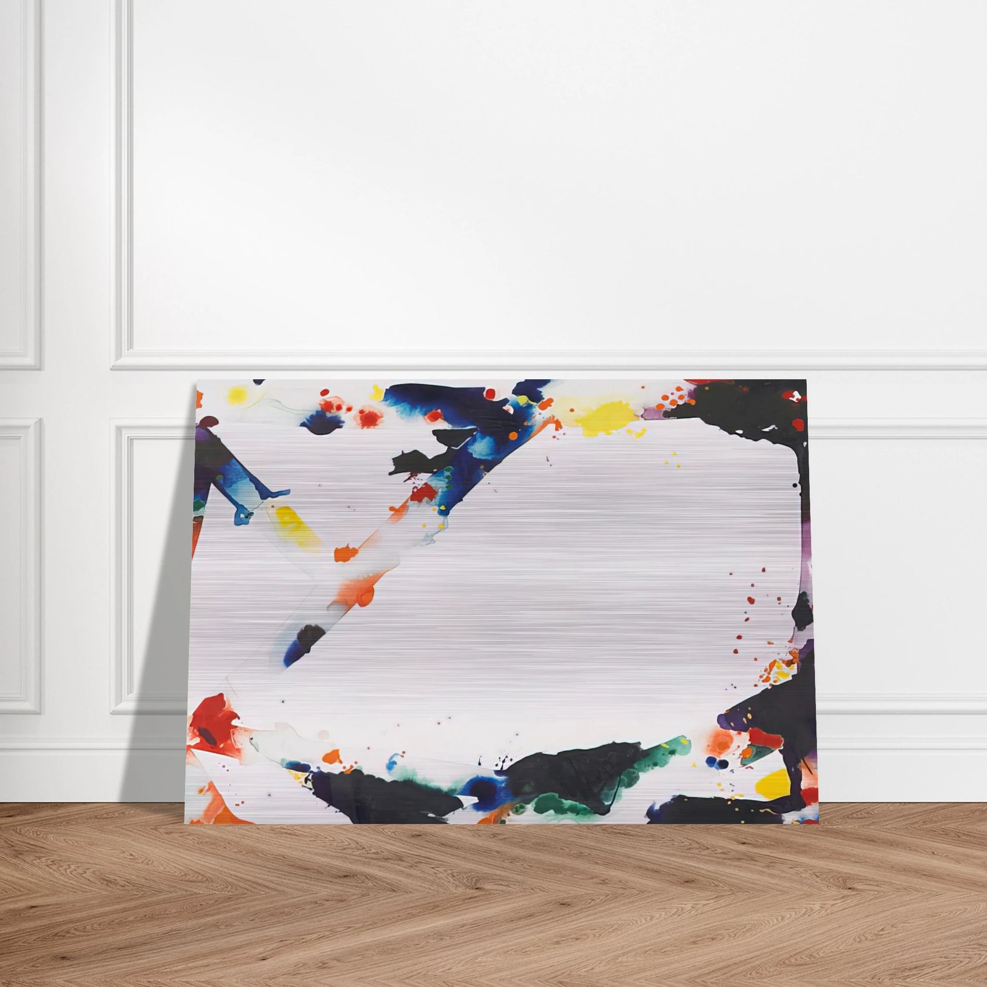 Angel Trails - Sam Francis Brushed Aluminum Print - 70x100 cm / 28x40 inches | Sam Francis Aluminum Print | Sam Francis Prints