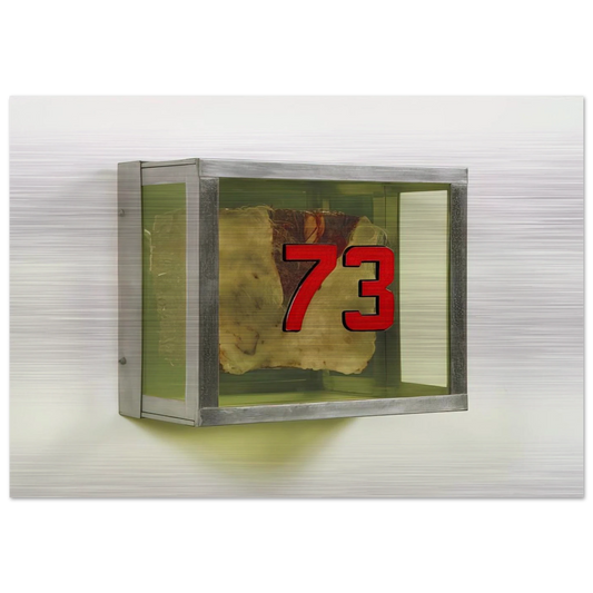 Untitled #73 from the series Technological Reliquaries - 1964 - Paul Thek Brushed Aluminum Print - 70x100 cm / 28x40 inches | Paul Thek Aluminum Print | Paul Thek Prints