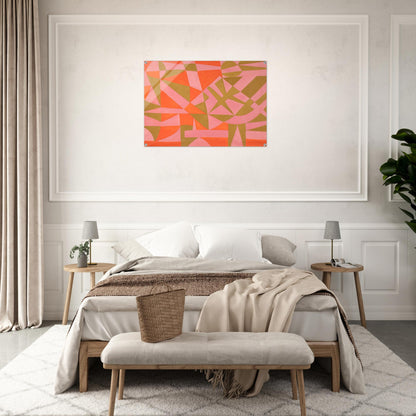 Flight of Colors - 1949 - Carmen Herrera Acrylic Print - 70x100 cm / 28x40″ inches