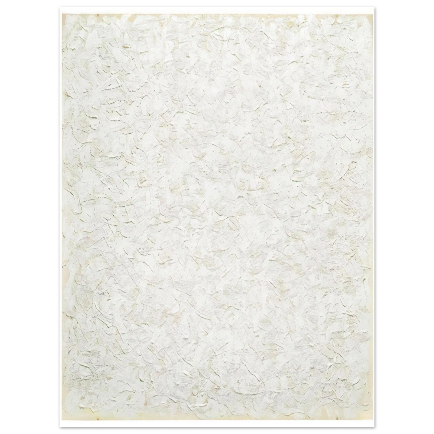 Robert Ryman - Rule - 1991  75x100 cm / 30x40inches Fine Art Poster