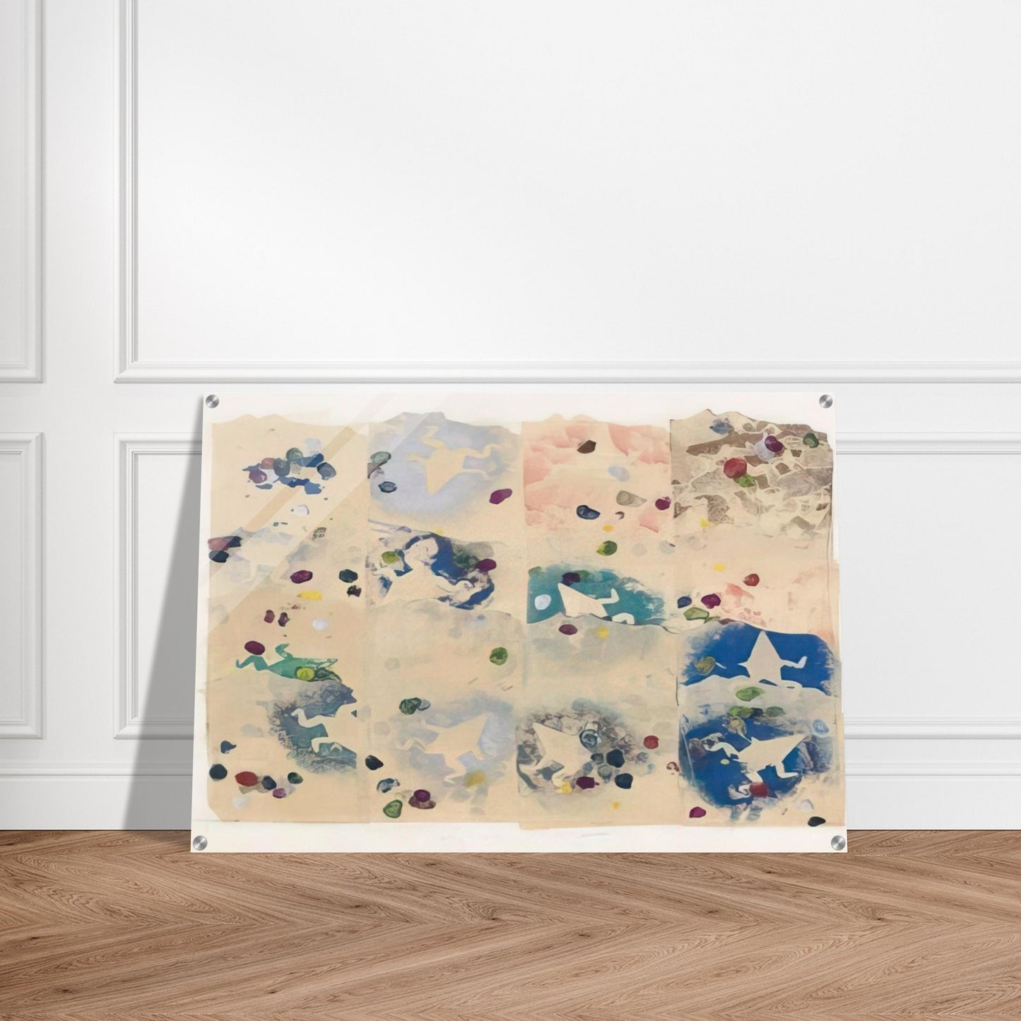RANE E SPECCHI 1980 - Alighiero Boetti Acrylic Print - 70x100 cm / 28x40″ inches