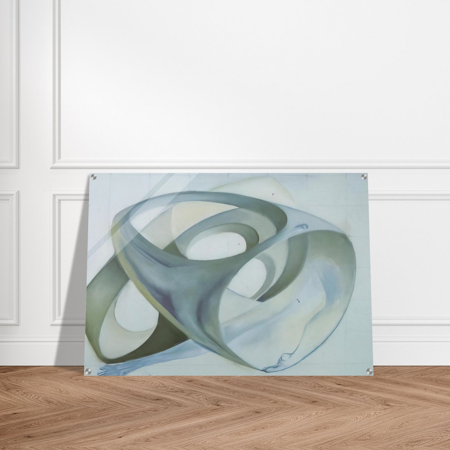 TOPOLOGICAL CONTORTION OF A FEMALE FIGURE - Salvador Dali Acrylic Print - 70x100 cm / 28x40″ inches