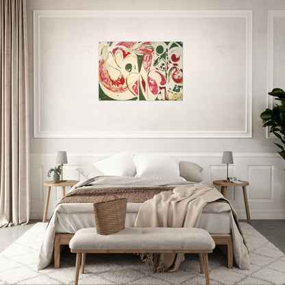 The Sun Woman II - Lee Krasner Acrylic Print - 70x100 cm / 28x40″ inches | Lee Krasner Wall Art | Lee Krasner Prints