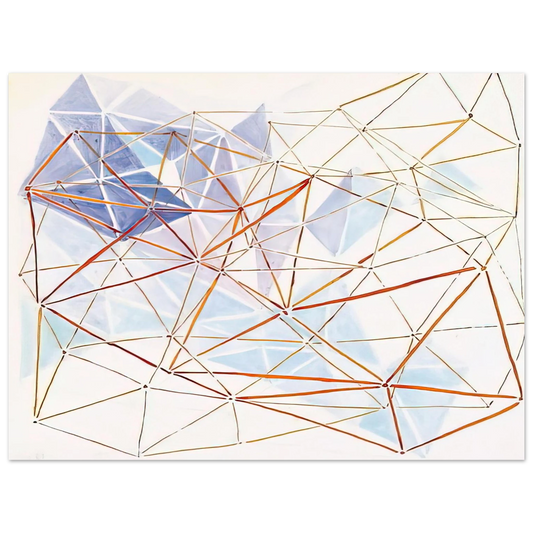 Gego - Untitled - 1980  75x100 cm / 30x40inches Fine Art Poster