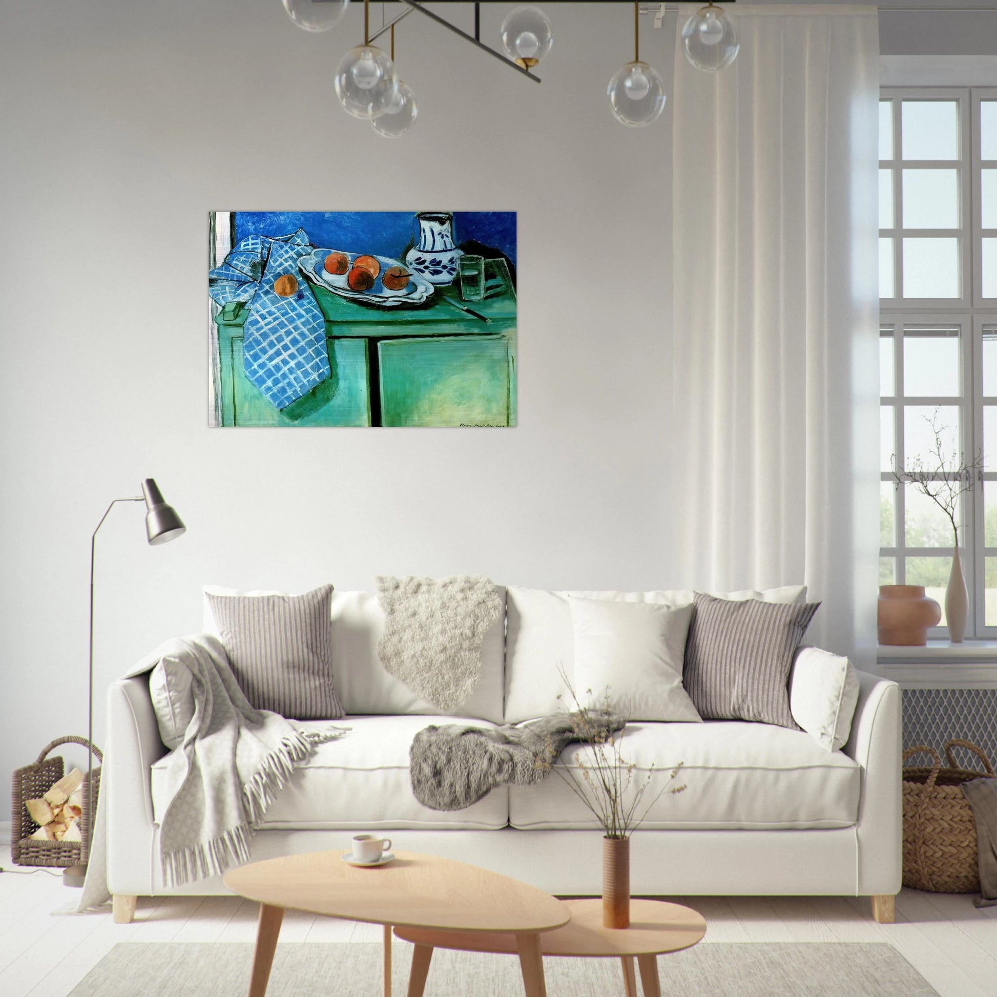 STILL LIFE 5 - Henri Matisse Brushed Aluminum Print - 70x100 cm / 28x40 inches | Henri Matisse Aluminum Print | Henri Matisse Prints