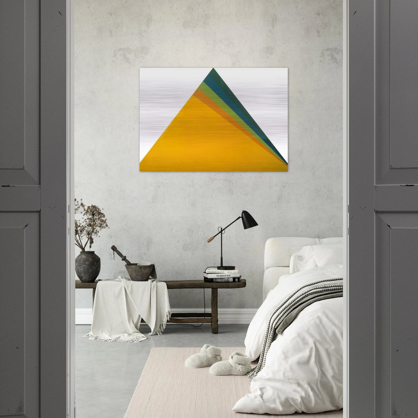 Green Sound - 1964 - Jeremy Moon Brushed Aluminum Print - 70x100 cm / 28x40 inches | Jeremy Moon Aluminum Print | Jeremy Moon Prints
