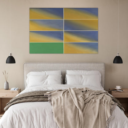 Cambridge Green - 1968 - Mark Lancaster Art Prints - 100x150 cm / 40x60″ inches | Mark Lancaster Poster | Mark Lancaster Prints