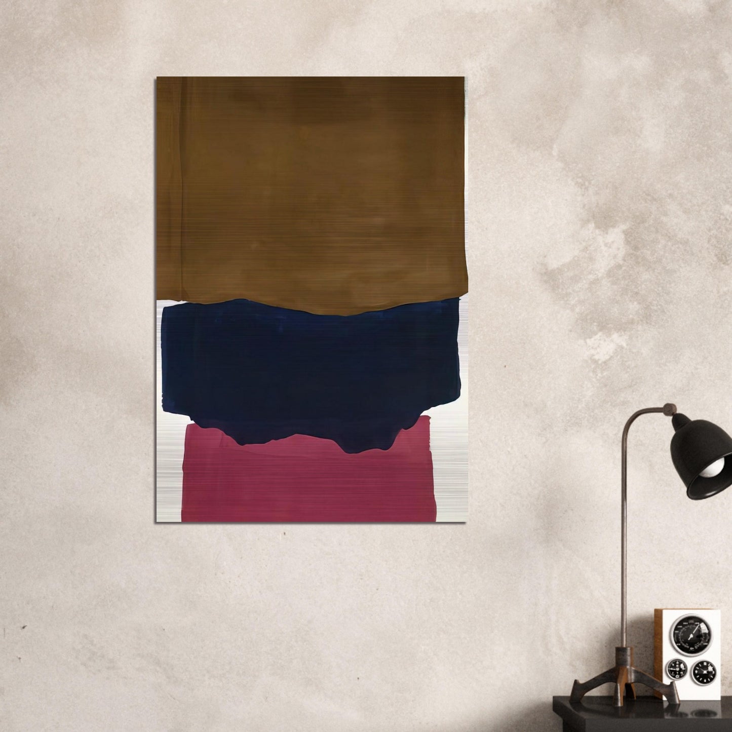 Indian Summer - 1967 - Helen Frankenthaler Brushed Aluminum Print - 70x100 cm / 28x40 inches | Helen Frankenthaler Aluminum Print | Helen Frankenthaler Prints