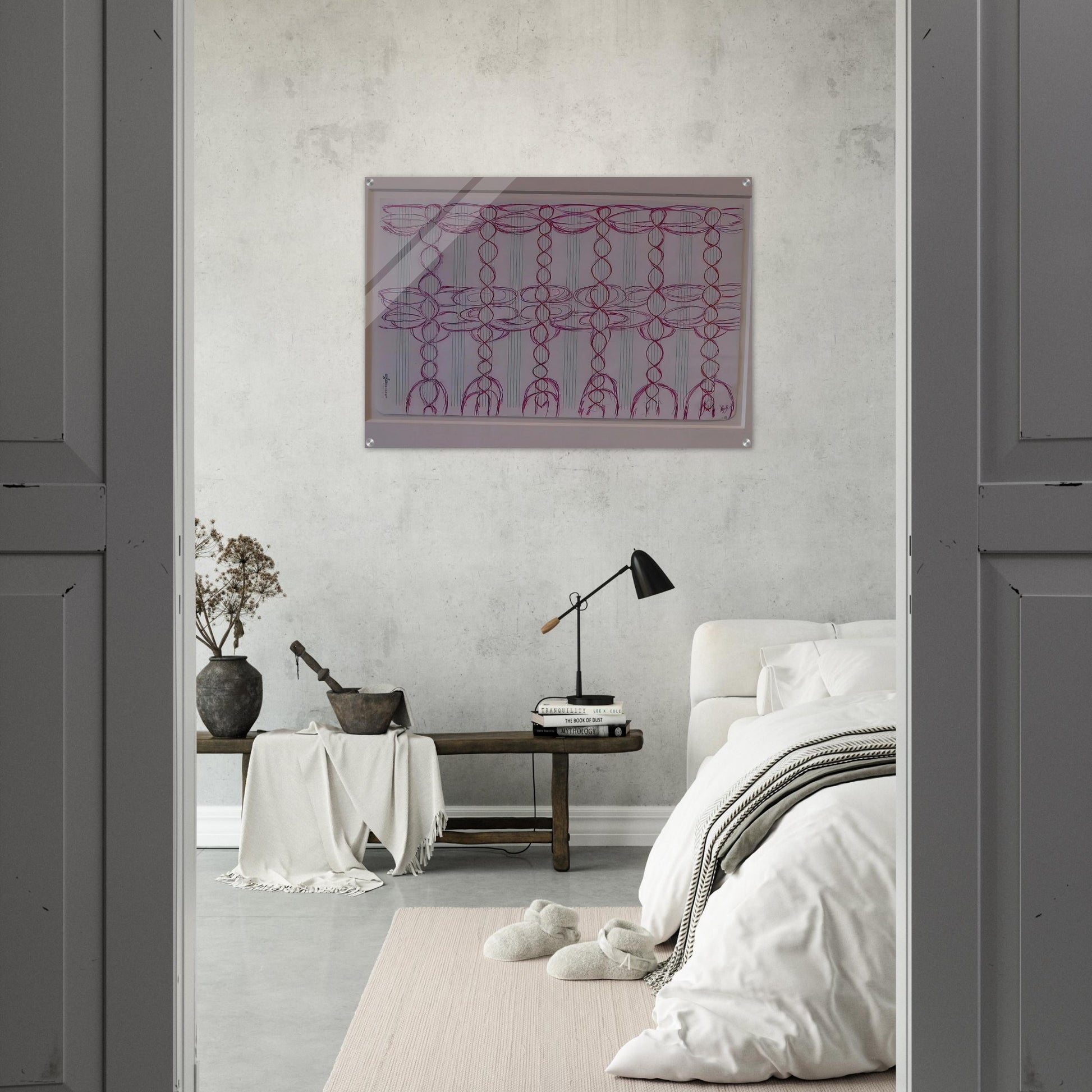 CHANGE THE DIRECTION OF THE MUSIC STAFF - Louise Bourgeois Acrylic Print - 70x100 cm / 28x40″ inches