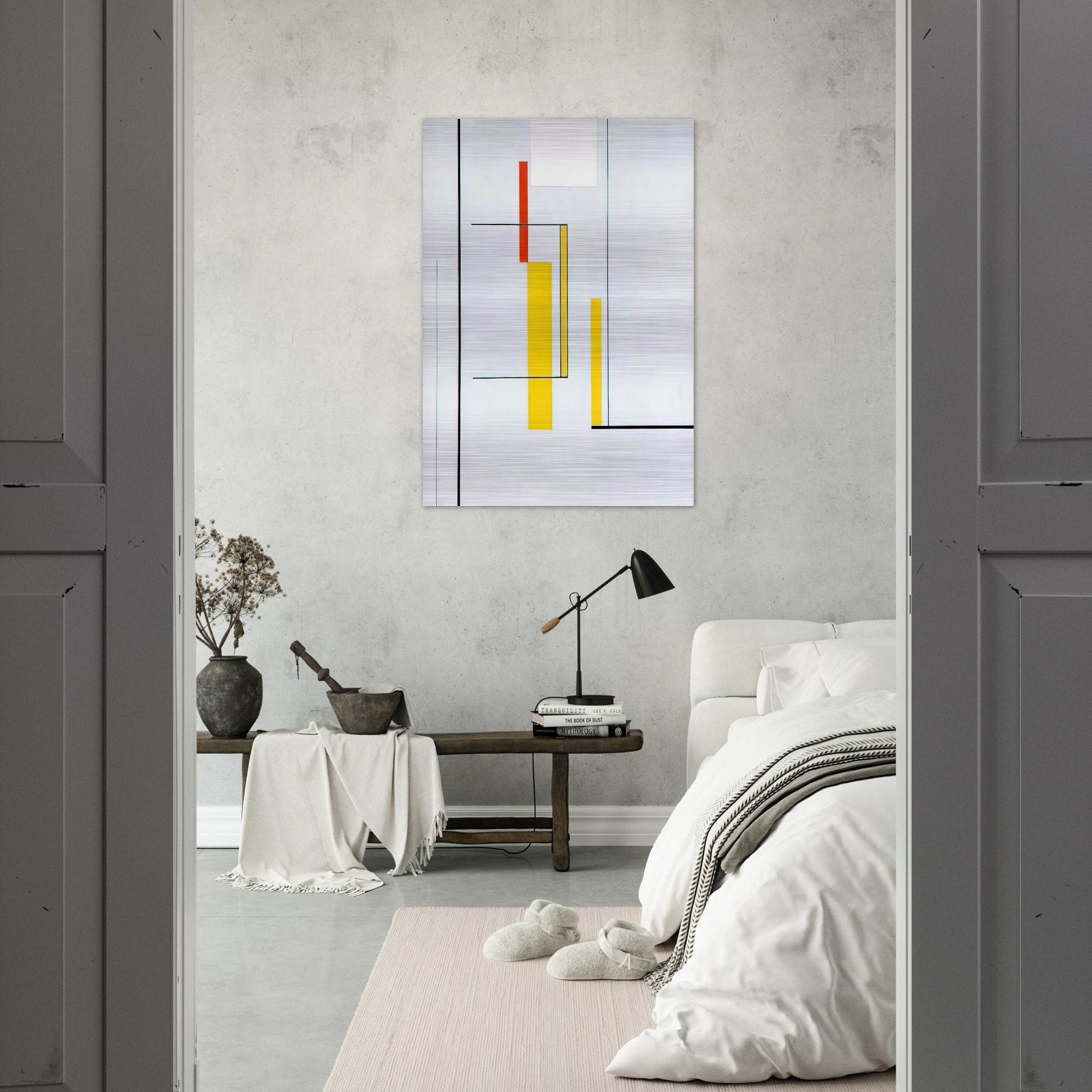 Untitled - 1948 - Tomas Maldonado Brushed Aluminum Print - 70x100 cm / 28x40 inches | Tomas Maldonado Aluminum Print | Tomas Maldonado Prints