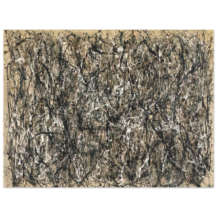Jackson Pollock - ONE NUMBER 31 1950  75x100 cm / 30x40inches Fine Art Poster