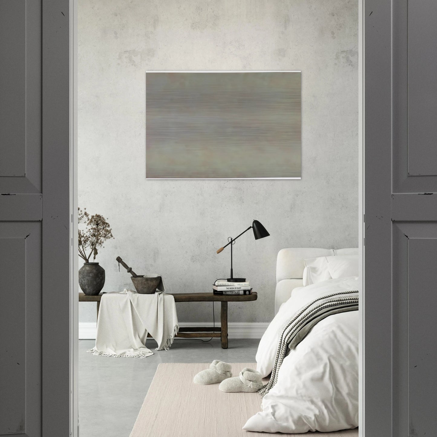 Infinity Field, Olympia II - 1969 - Theodoros Stamos Brushed Aluminum Print - 70x100 cm / 28x40 inches | Theodoros Stamos Aluminum Print | Theodoros Stamos Prints