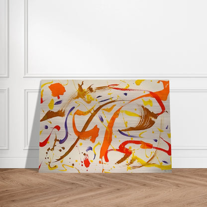 Untitled Abstract - 1975 - Alexander Liberman Brushed Aluminum Print - 70x100 cm / 28x40 inches | Alexander Liberman Aluminum Print | Alexander Liberman Prints