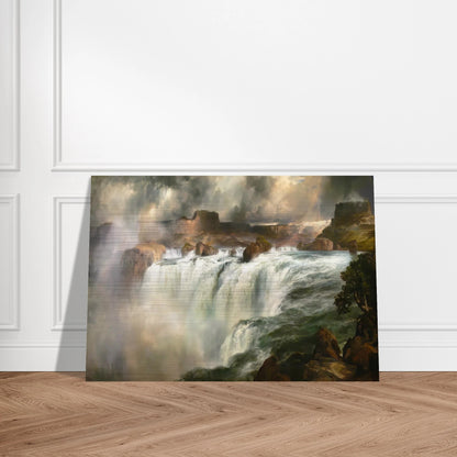 Shenandoah River - Thomas Moran Brushed Aluminum Print - 70x100 cm / 28x40 inches | Thomas Moran Aluminum Print | Thomas Moran Prints