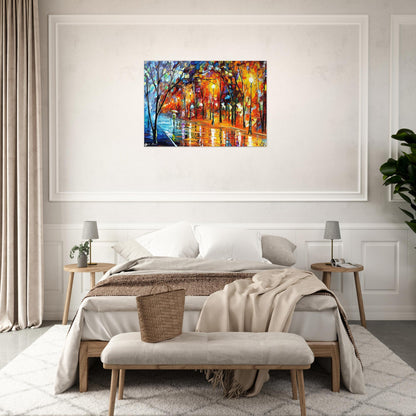 Leonid Afremov - Leonid Afremov Acrylic Print - 70x100 cm / 28x40″ inches