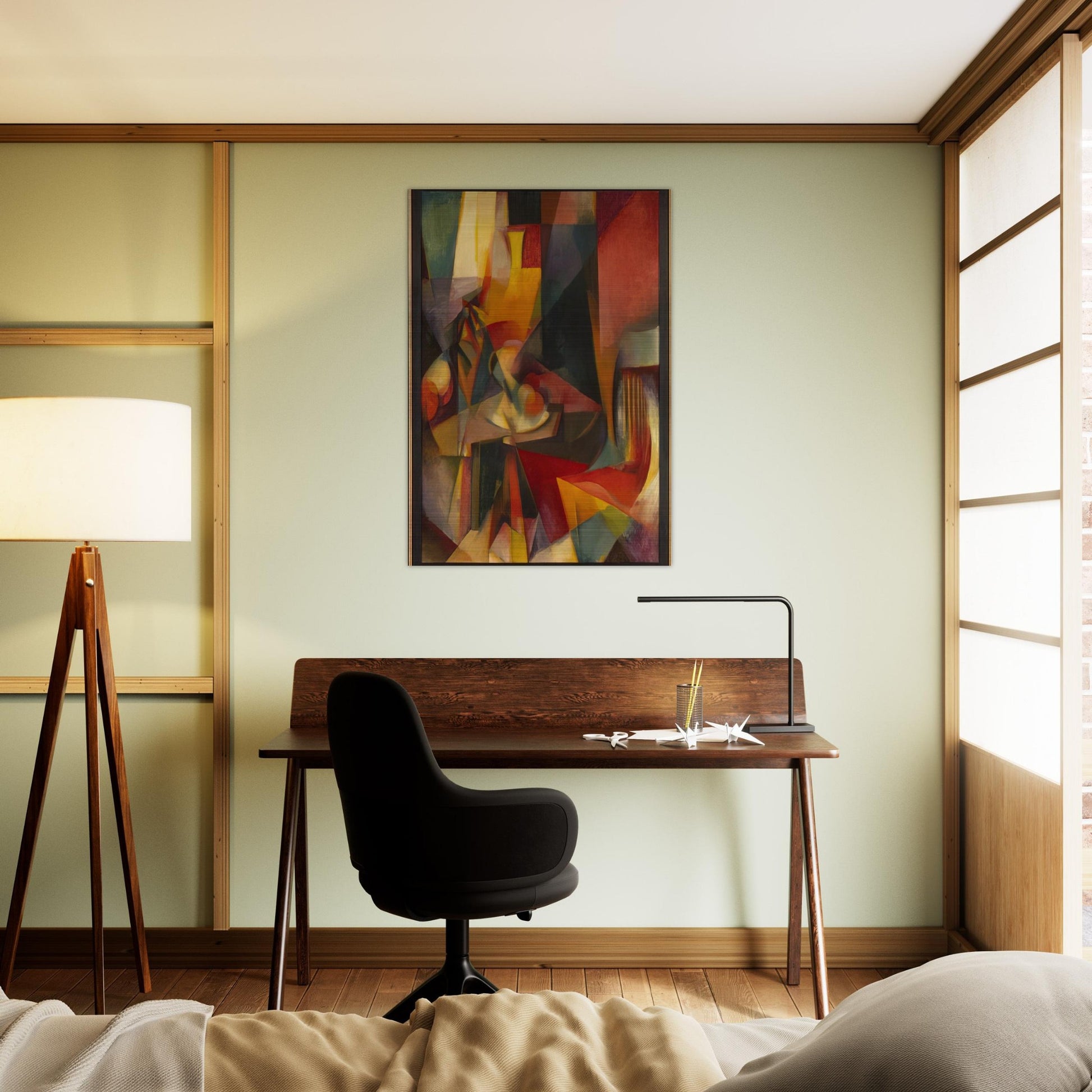Synchromy No. 3 - Synchromism - Morgan Russell Brushed Aluminum Print - 70x100 cm / 28x40 inches | Morgan Russell Aluminum Print | Morgan Russell Prints
