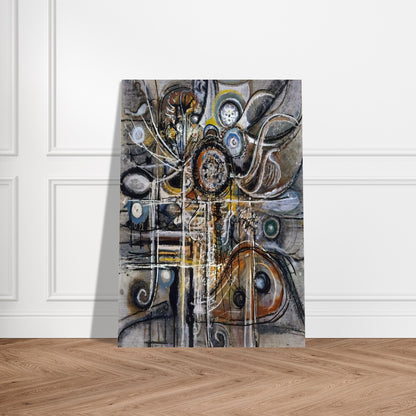The Center - Richard Pousette-Dart Brushed Aluminum Print - 70x100 cm / 28x40 inches | Richard Pousette-Dart Aluminum Print | Richard Pousette-Dart Prints