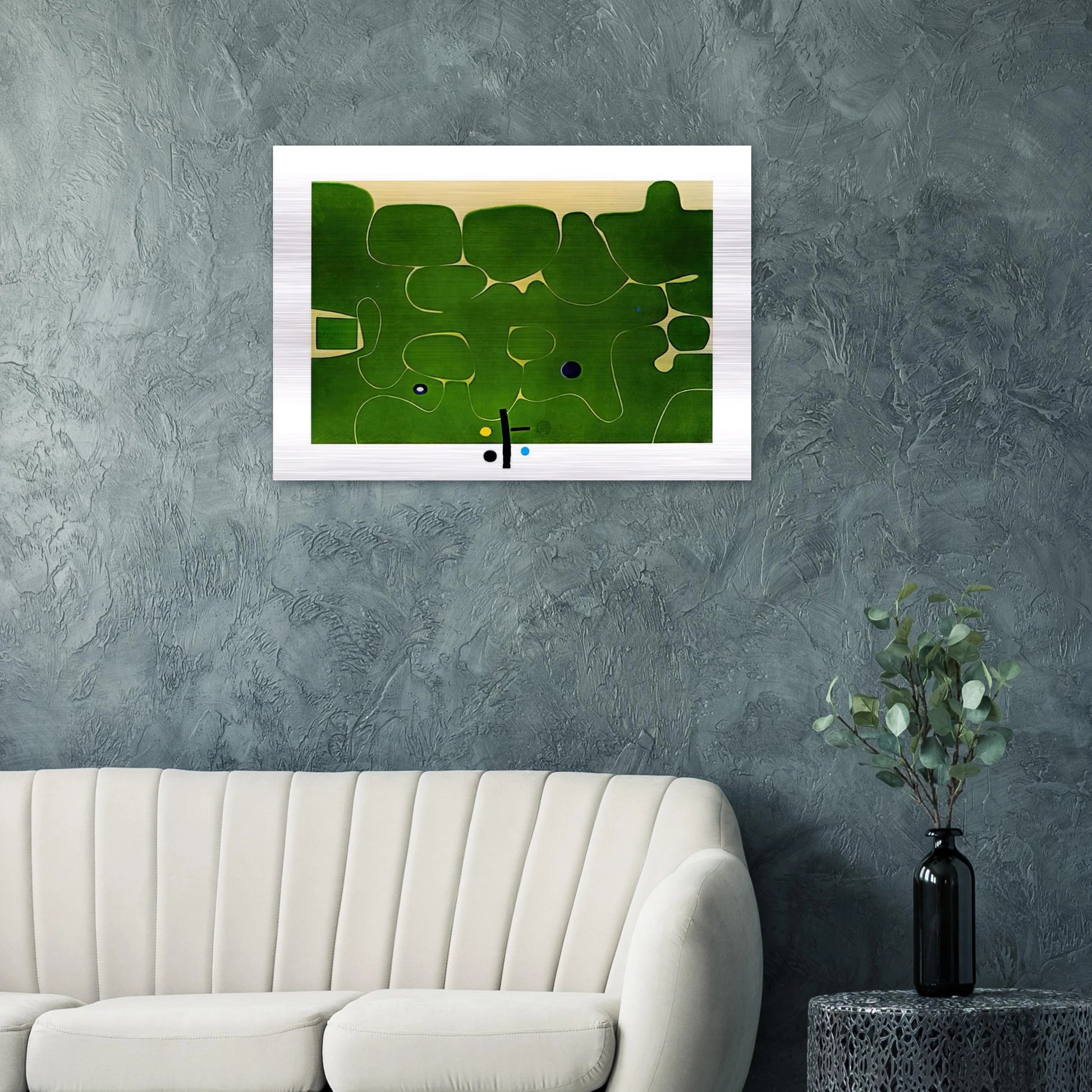 Il Labirinto della Psiche - 1986 - Victor Pasmore Brushed Aluminum Print - 70x100 cm / 28x40 inches | Victor Pasmore Aluminum Print | Victor Pasmore Prints