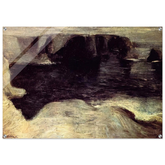 SEASCAPE AT GOULPHAR 1896 - Henri Matisse Acrylic Print - 70x100 cm / 28x40″ inches | Henri Matisse Wall Art | Henri Matisse Prints