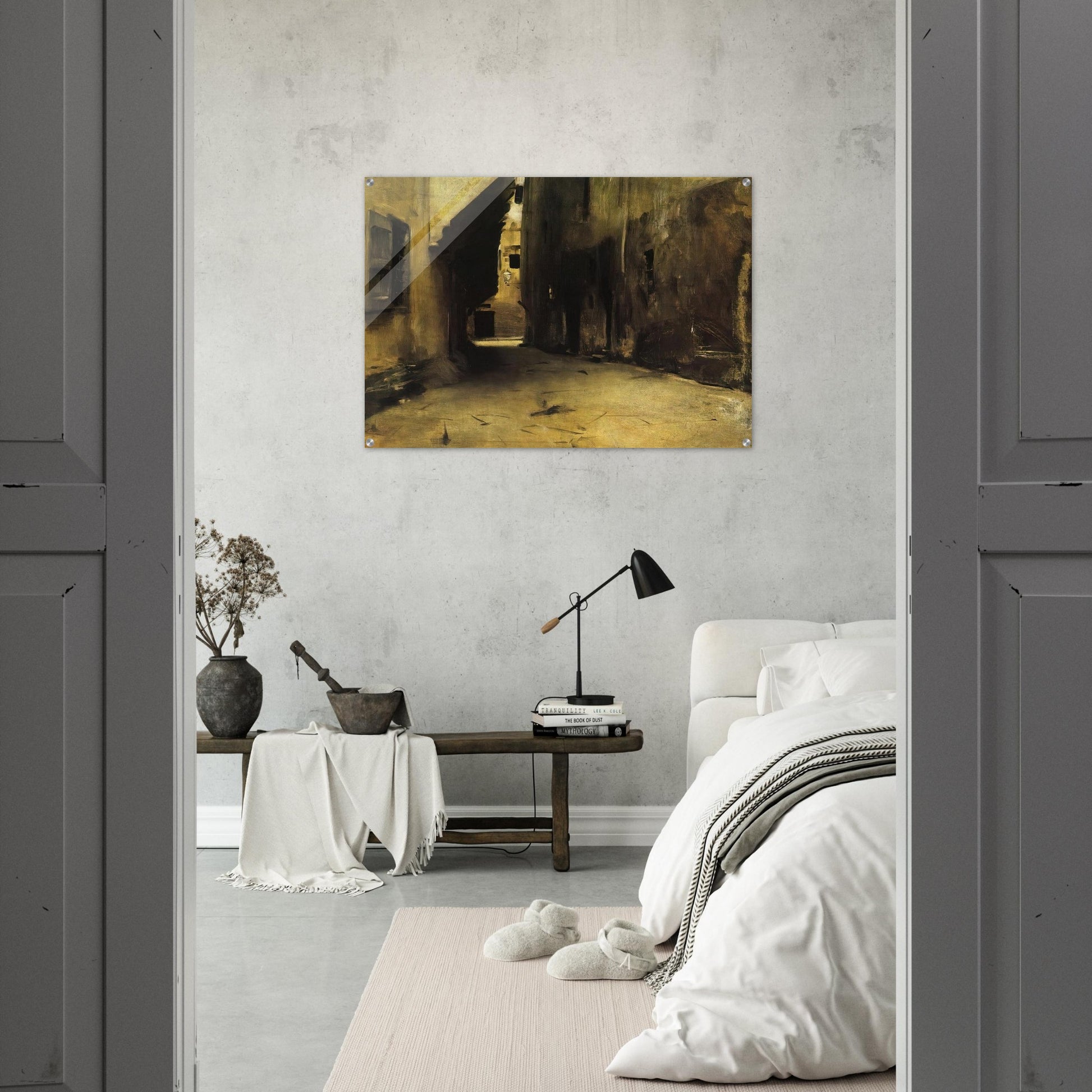 A Street in Venice - John Singer Sargent Acrylic Print - 70x100 cm / 28x40″ inches