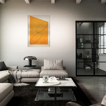 TUDY ATTIC SERIES XIV 1991 - Robert Mangold Brushed Aluminum Print - 70x100 cm / 28x40 inches | Robert Mangold Aluminum Print | Robert Mangold Prints