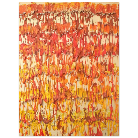 Arman - Dirty Painting - 1989  75x100 cm / 30x40inches Fine Art Poster
