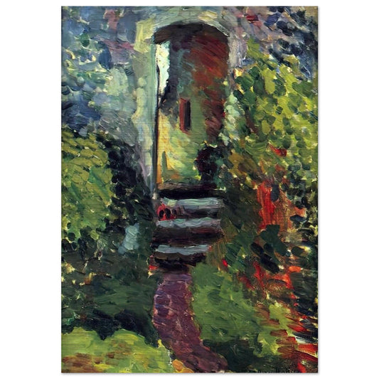 THE LITTLE GATE OF THE OLD MILL 1898 - Henri Matisse Brushed Aluminum Print - 70x100 cm / 28x40 inches | Henri Matisse Aluminum Print | Henri Matisse Prints
