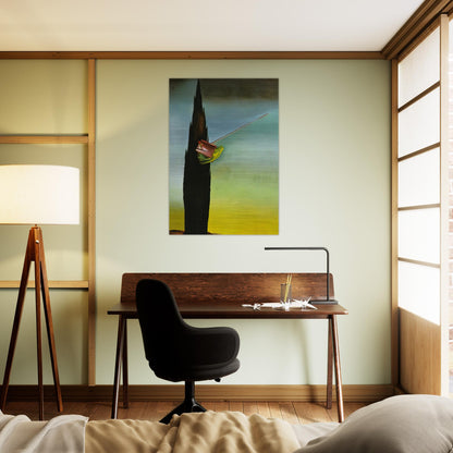 SURREALIST ESSAY - Salvador Dali Brushed Aluminum Print - 70x100 cm / 28x40 inches | Salvador Dali Aluminum Print | Salvador Dali Prints