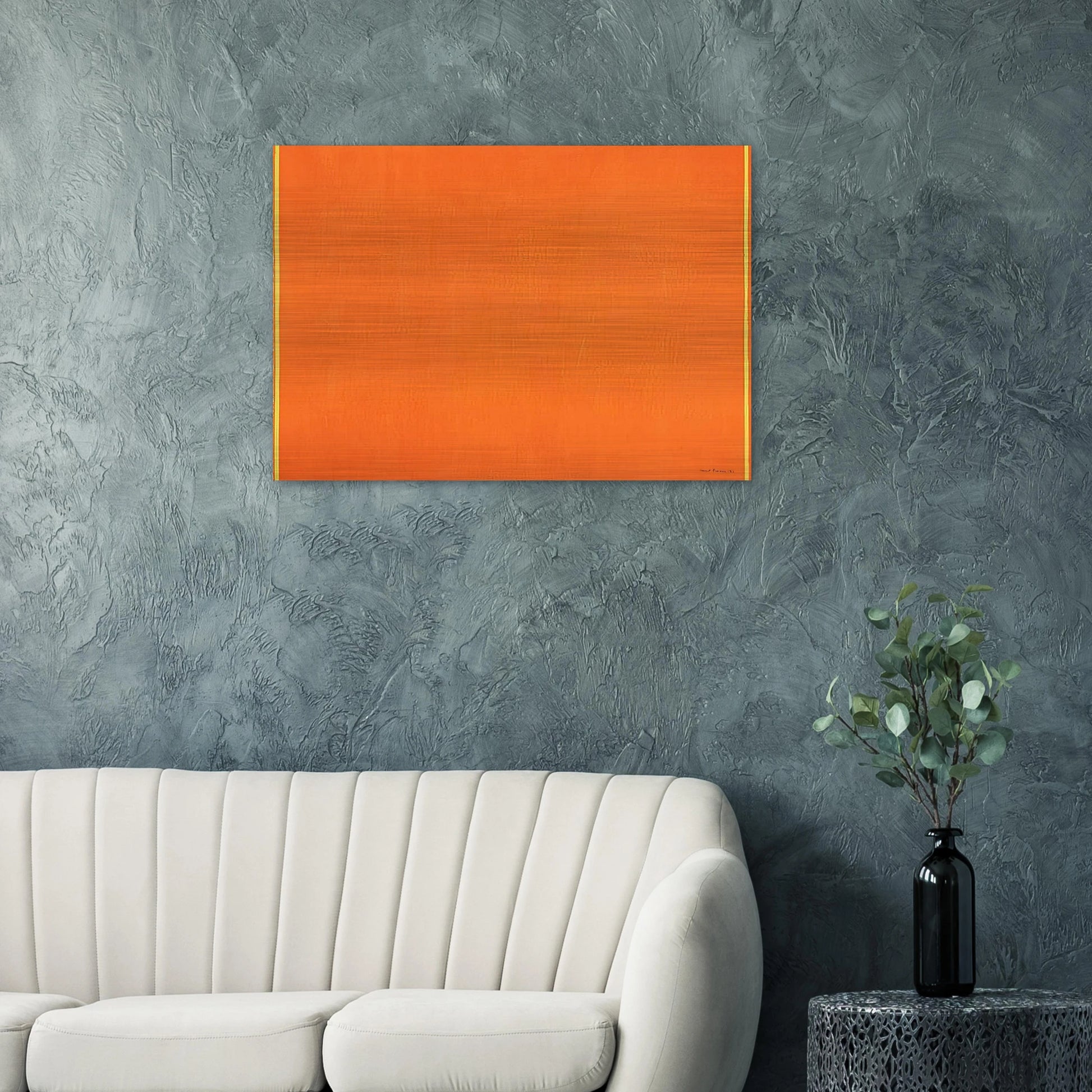 The Third - Barnett Newman Brushed Aluminum Print - 70x100 cm / 28x40 inches | Barnett Newman Aluminum Print | Barnett Newman Prints