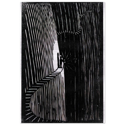 ESCHER (7) - MC Escher Brushed Aluminum Print - 70x100 cm / 28x40 inches | MC Escher Aluminum Print | MC Escher Prints