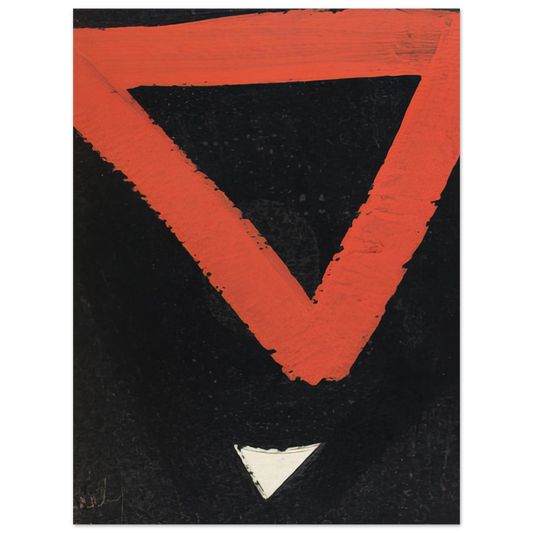 Al Held - Untitled #6  75x100 cm / 30x40inches Fine Art Poster