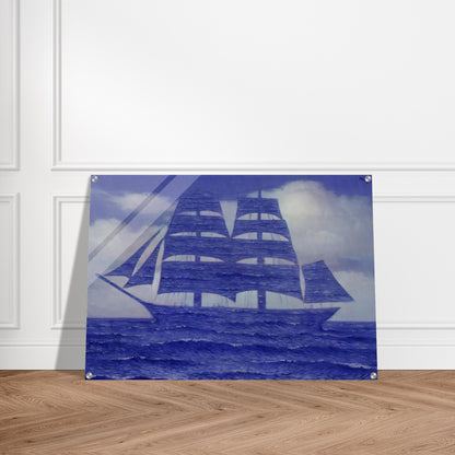 THE SEDUCER 1953 - Rene Magritte Acrylic Print - 70x100 cm / 28x40″ inches