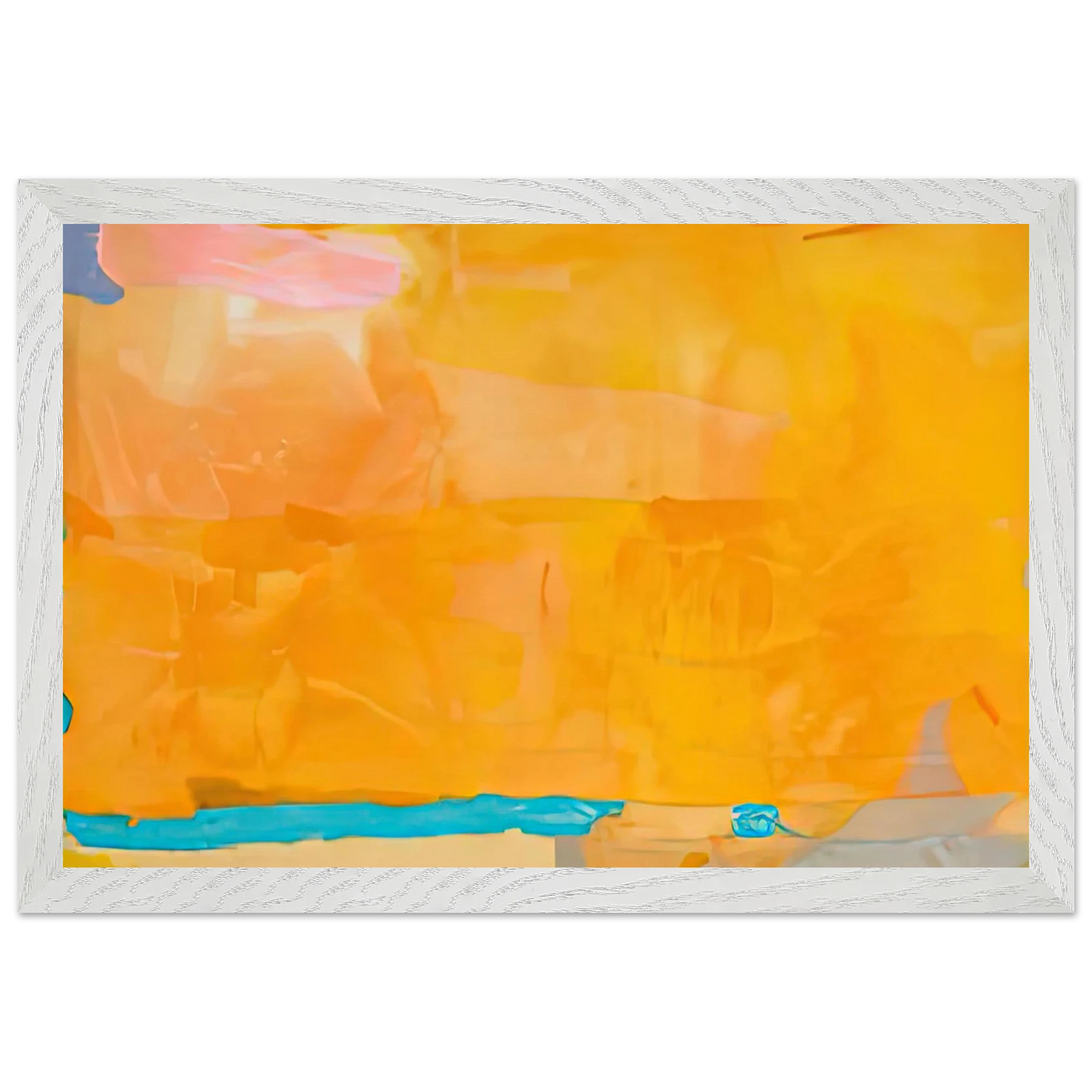 Helen Frankenthaler - Royal Fireworks, 1975- Wall Art - 30x40 cm / 12x16 inches - Fine Art Poster-canvas - -