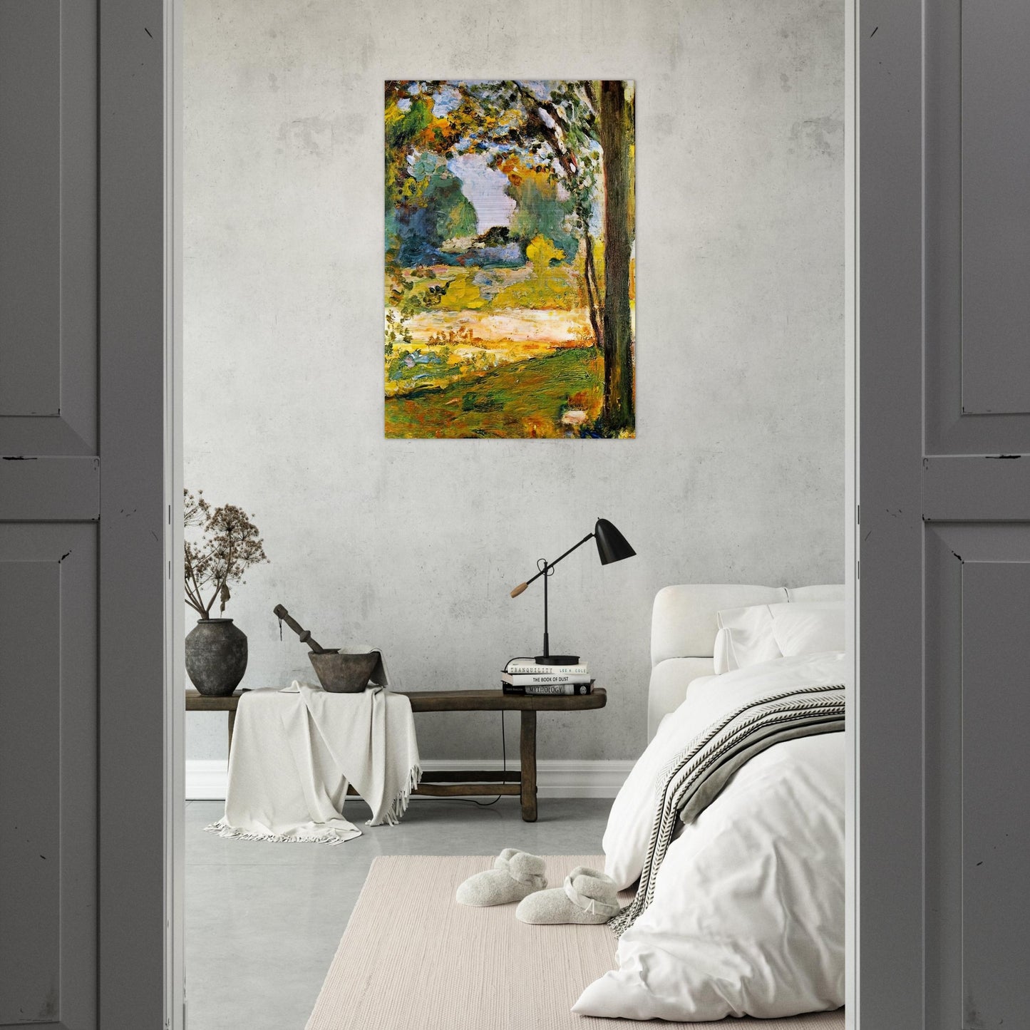 TOULOUSE LANDSCAPE 1898 - Henri Matisse Brushed Aluminum Print - 70x100 cm / 28x40 inches | Henri Matisse Aluminum Print | Henri Matisse Prints
