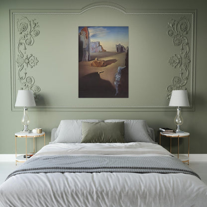 SHADES OF NIGHT DESCENDING - Salvador Dali Brushed Aluminum Print - 70x100 cm / 28x40 inches | Salvador Dali Aluminum Print | Salvador Dali Prints